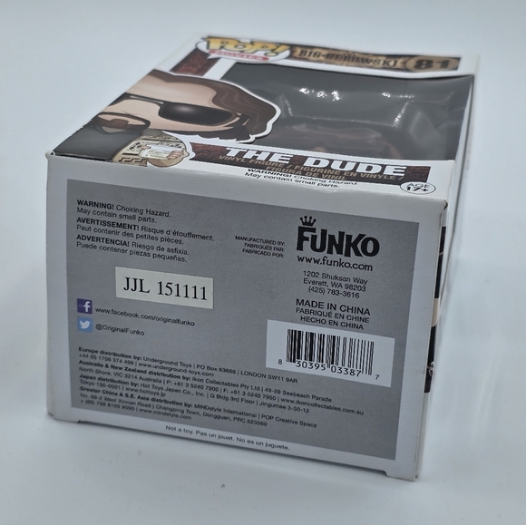 Funko POP! The Dude The Big Lebowski #81 Vinyl Figure - Picture 7 of 9